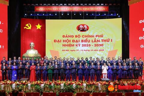 Đại hội đại biểu Đảng bộ Chính phủ lần thứ I thành công tốt đẹp