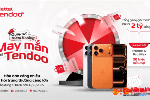 Cơ hội trúng thưởng lên tới 2 tỷ đồng khi dùng nền tảng quản lý bán hàng Viettel Tendoo
