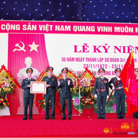 “Trung thành vô hạn - kỷ luật nghiêm minh - quyết chiến quyết thắng”