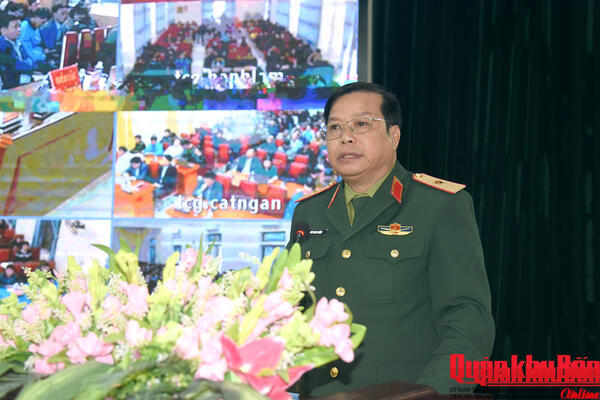 Thiếu tướng Ngô Nam Cường, Ứng cử viên đại biểu Quốc hội: Gắn quốc phòng, an ninh với phát triển kinh tế bền vững