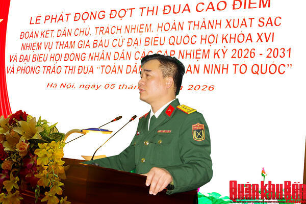 Hệ 3, Học viện Chính trị: Phát động thi đua cao điểm