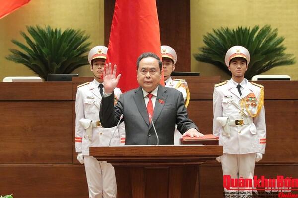 Đồng chí Trần Thanh Mẫn được bầu giữ chức Chủ tịch Quốc hội khóa XVI