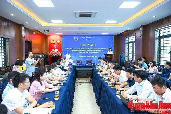 Nghệ An ra quân khám sức khỏe toàn dân từ ngày 16/5/2026