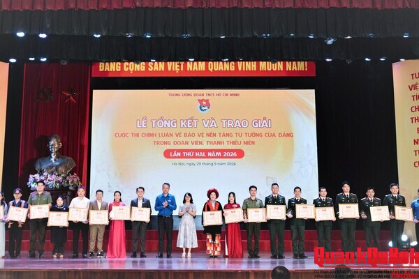 Quân khu 4 đạt hai giải Cuộc thi Chính luận về bảo vệ nền tảng tư tưởng của Đảng trong đoàn viên, thanh thiếu niên lần thứ Hai, năm 2026
