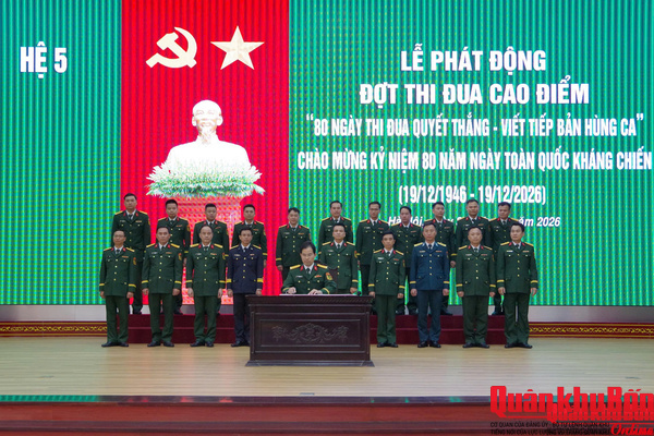 Hệ đào tạo sau đại học (Học viện Chính trị): Phát động đợt thi đua cao điểm “80 ngày thi đua quyết thắng – viết tiếp bản hùng ca”