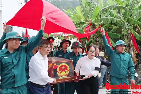 Liệt sĩ 18 tuổi trở về quê nhà sau gần nửa thế kỷ nằm lại chiến trường