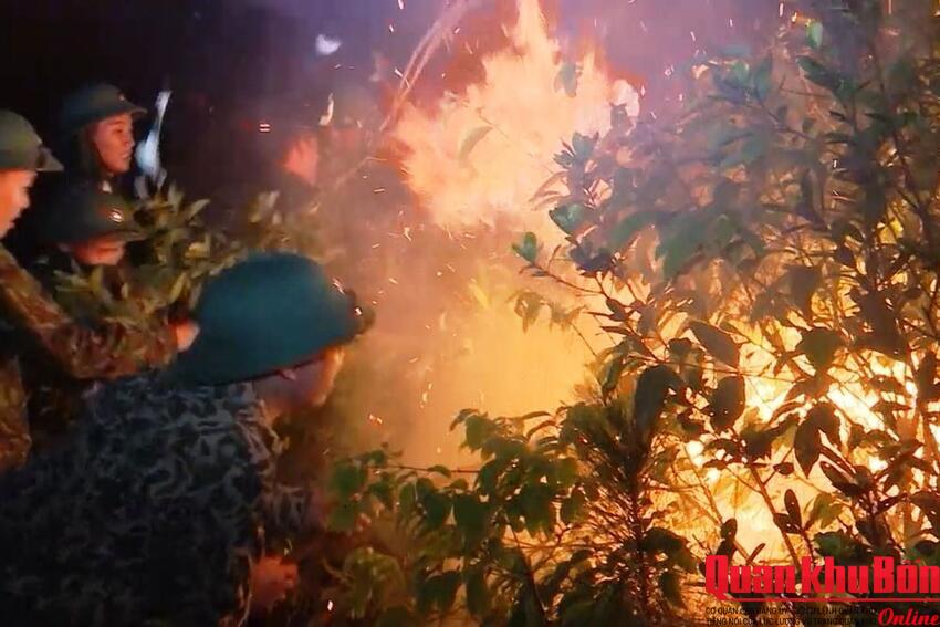 Lính miền Trung "đánh giặc lửa"