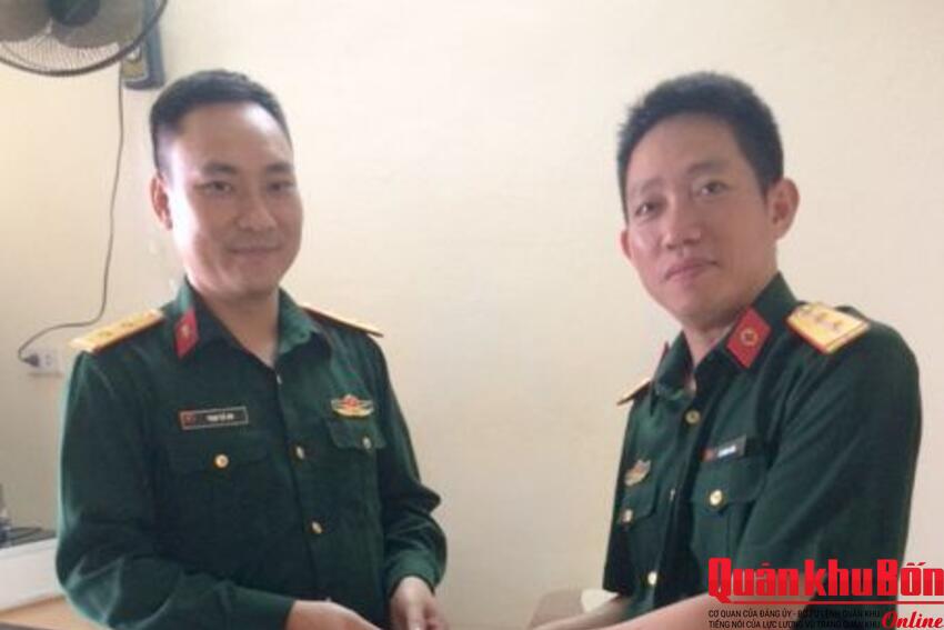 Trung úy Phạm Thế Anh không tham của rơi