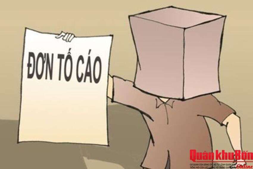 Đừng lợi dụng quyền tố cáo để toan tính xấu