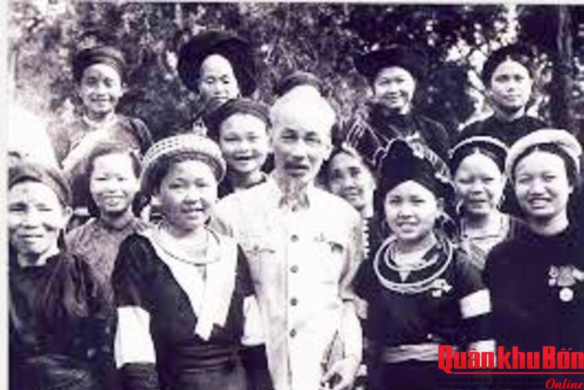 “Non sông gấm vóc Việt Nam do phụ nữ ra sức dệt thêu mà thêm tốt đẹp, rực rỡ”.