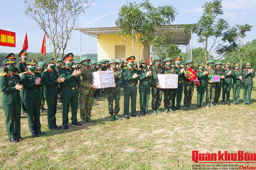 Hội Phụ nữ Sư đoàn 968, Quân khu 4 “Đồng hành cùng cán bộ, chiến sĩ”