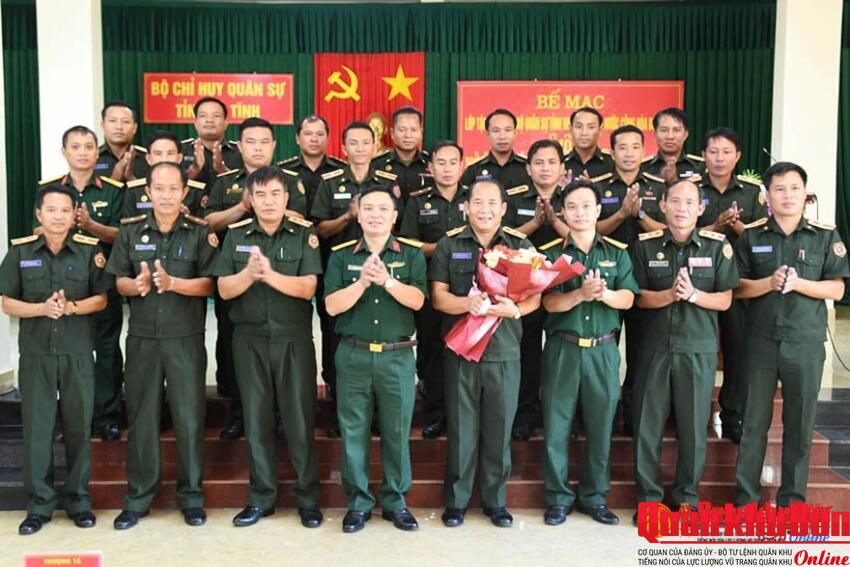 Lực lượng vũ trang Hà Tĩnh góp phần thắt chặt tình đoàn kết Việt – Lào