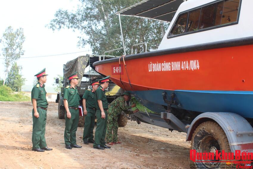 Lực lượng vũ trang Quảng Trị và Lữ đoàn Công binh 414 chủ động phòng, chống bão Noru