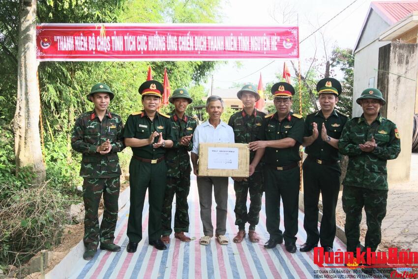 Tuổi trẻ lực lượng vũ trang tỉnh Quảng Trị: Tham gia Chiến dịch Thanh niên tình nguyện Hè năm 2023