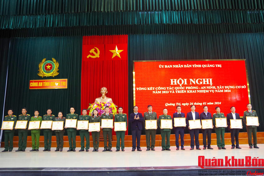 Tỉnh Quảng Trị: Triển khai nhiệm vụ Quốc phòng - An ninh năm 2024