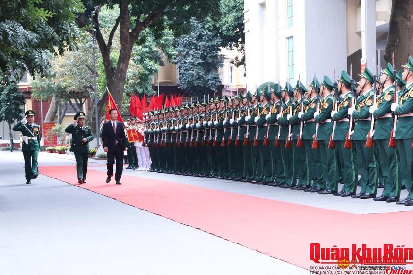 Chủ tịch nước dự Lễ kỷ niệm 65 năm Ngày truyền thống Bộ đội Biên phòng, 35 năm Ngày Biên phòng toàn dân