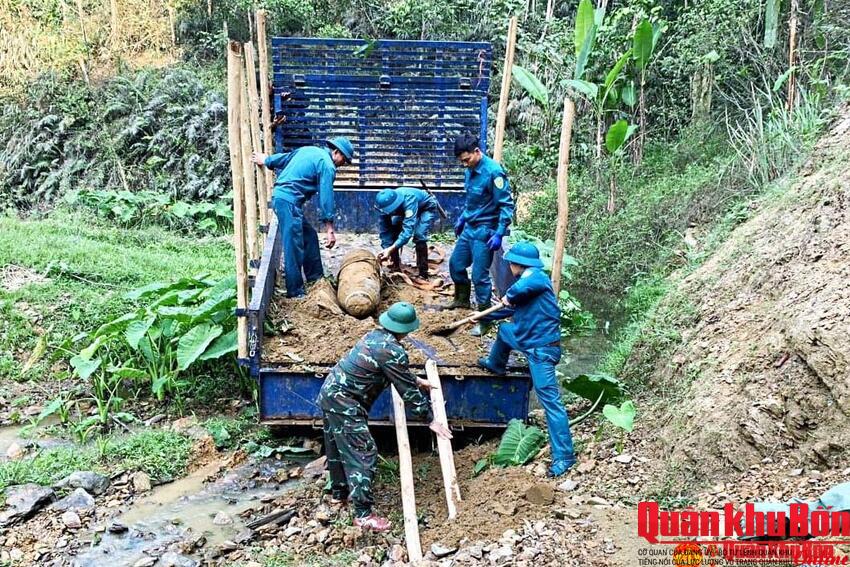 Thành phố Vinh, tỉnh Nghệ An: Hủy nổ thành công quả bom nặng 340kg