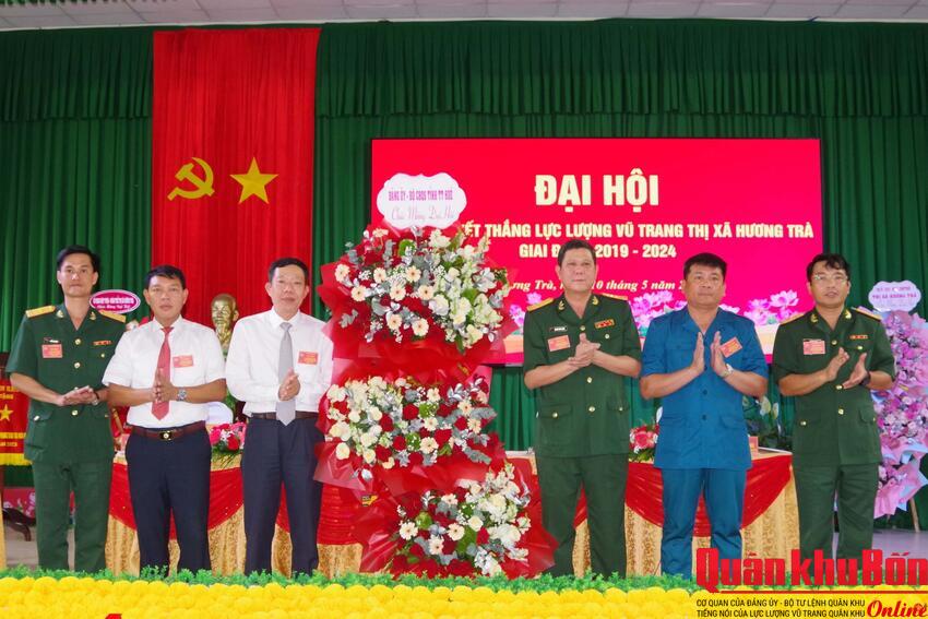 Lực lượng vũ trang thị xã Hương Trà: Đại hội thi đua quyết thắng giai đoạn 2019 - 2024