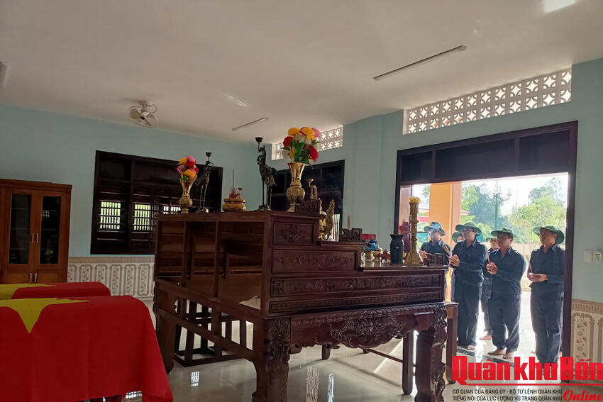 Bộ Chỉ huy Quân sự tỉnh Quảng Trị: Quy tập được 01 hài cốt liệt sĩ tại huyện Phạ Lan Xay, tỉnh Sa Vẳn Na Khệt, Lào