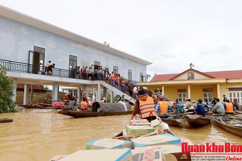 Kinh nghiệm phòng, chống lụt ở Vinh Quang