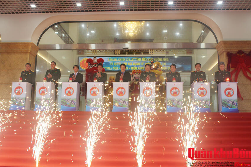 Công bố hoàn thành dự án Doanh trại Bộ Chỉ huy Quân sự tỉnh Thừa Thiên Huế