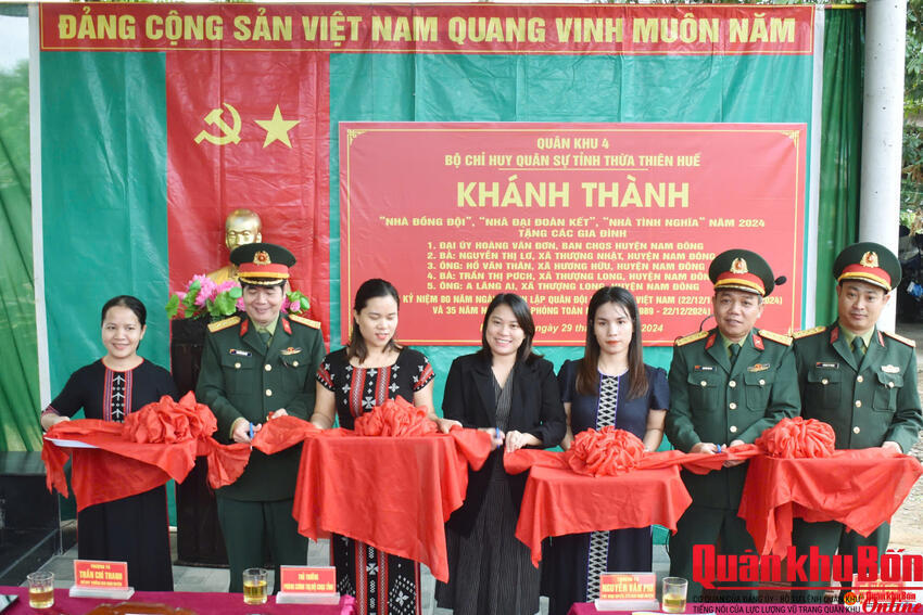 Những ngôi nhà nghĩa tình quân – dân