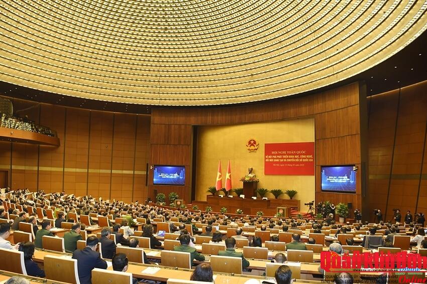 Hội nghị toàn quốc về đột phá phát triển khoa học, công nghệ, đổi mới sáng tạo và chuyển đổi số quốc gia