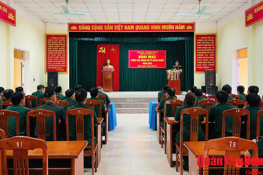 Kiểm tra trình độ kỹ năng nghề năm 2025