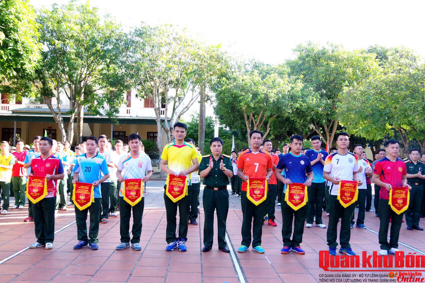 Cục Hậu cần - Kỹ thuật Quân khu 4: Tổ chức Giải bóng chuyền chào mừng Đại hội Đảng bộ Cục lần thứ Nhất, nhiệm kỳ 2025 - 2030