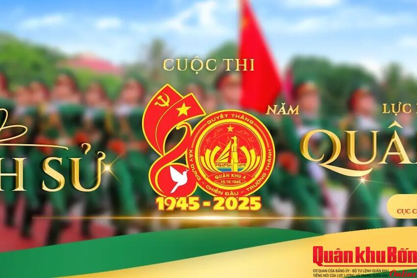 Lan tỏa hào khí Quân khu 4 qua cuộc thi ứng dụng chuyển đổi số