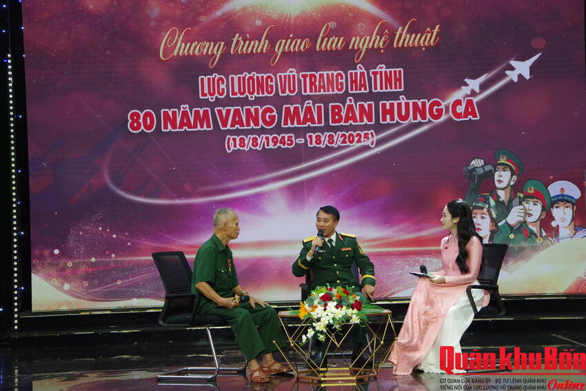 Giao lưu nghệ thuật 80 năm vang mãi bản hùng ca