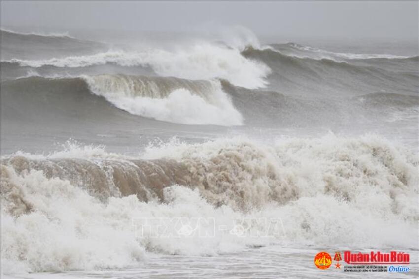 Áp thấp nhiệt đới đã mạnh lên thành bão số 8 với tên quốc tế là Mitag