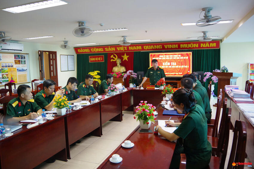 Học viện Chính trị kiểm tra thực hiện Quy chế dân chủ cơ sở