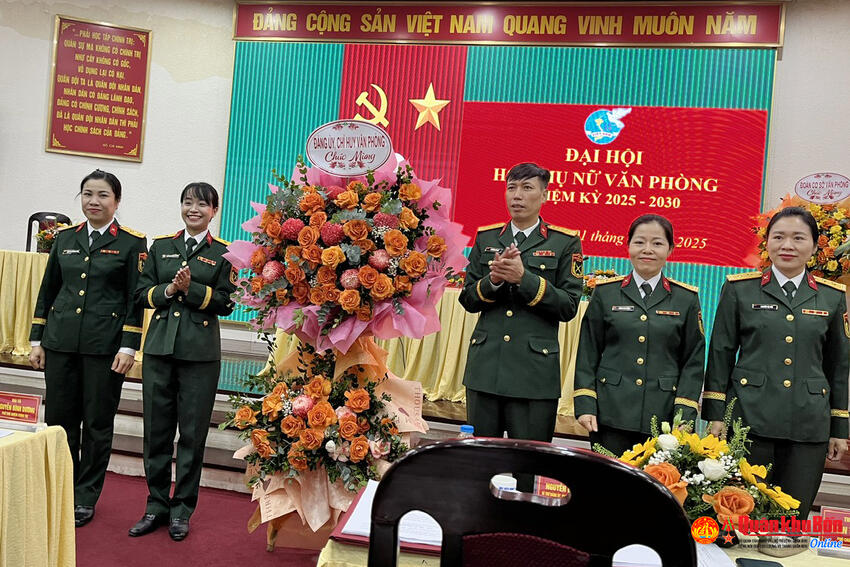 Hội Phụ nữ Văn phòng Học viện Chính trị: Tổ chức thành công Đại hội nhiệm kỳ 2025 - 2030