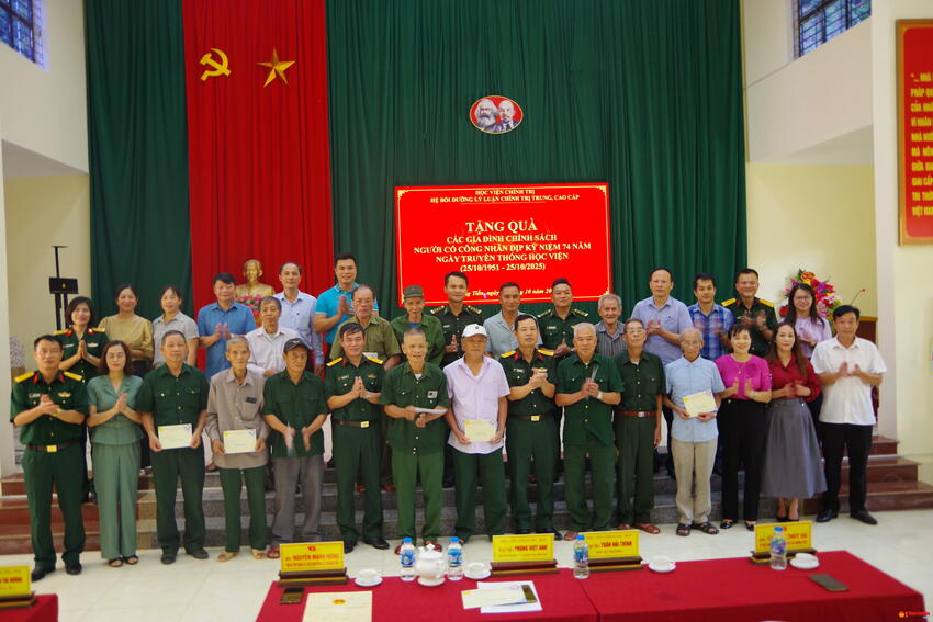 Hệ 3, Học viện Chính trị hành quân về nguồn, đền ơn đáp nghĩa