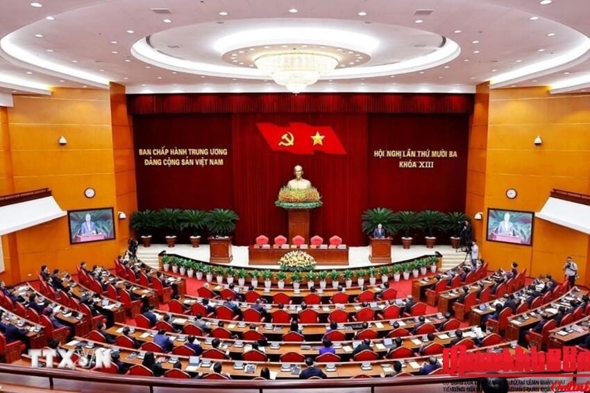 Quán triệt kết quả Hội nghị lần thứ 13 Ban Chấp hành Trung ương Đảng đến toàn hệ thống chính trị