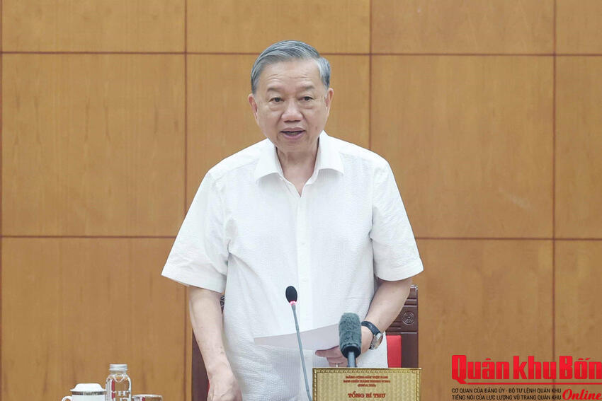 Tổng Bí thư: Văn kiện Đại hội 14 phải là lời cam kết mạnh mẽ trước Nhân dân