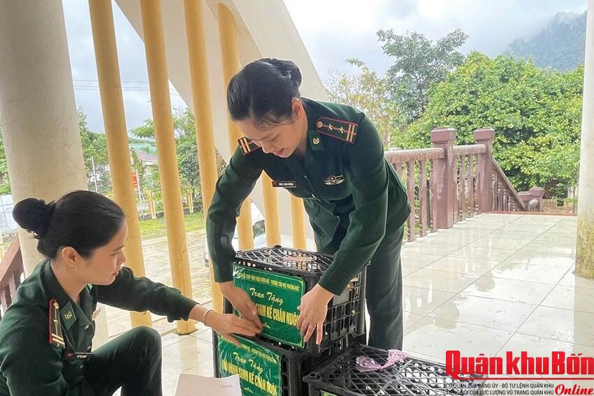 Mang yêu thương đến vùng đất biên cương