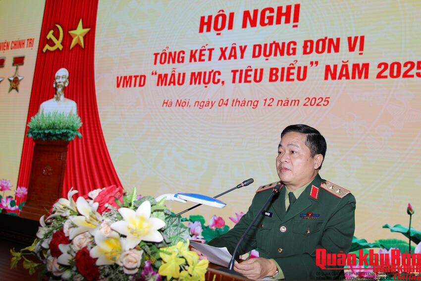 Học viện Chính trị: Tổng kết xây dựng đơn vị vững mạnh toàn diện “Mẫu mực, tiêu biểu”