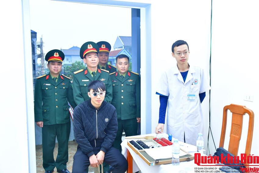 Bộ Chỉ huy Quân sự tỉnh Nghệ An kiểm tra công tác khám tuyển nghĩa vụ quân sự năm 2026