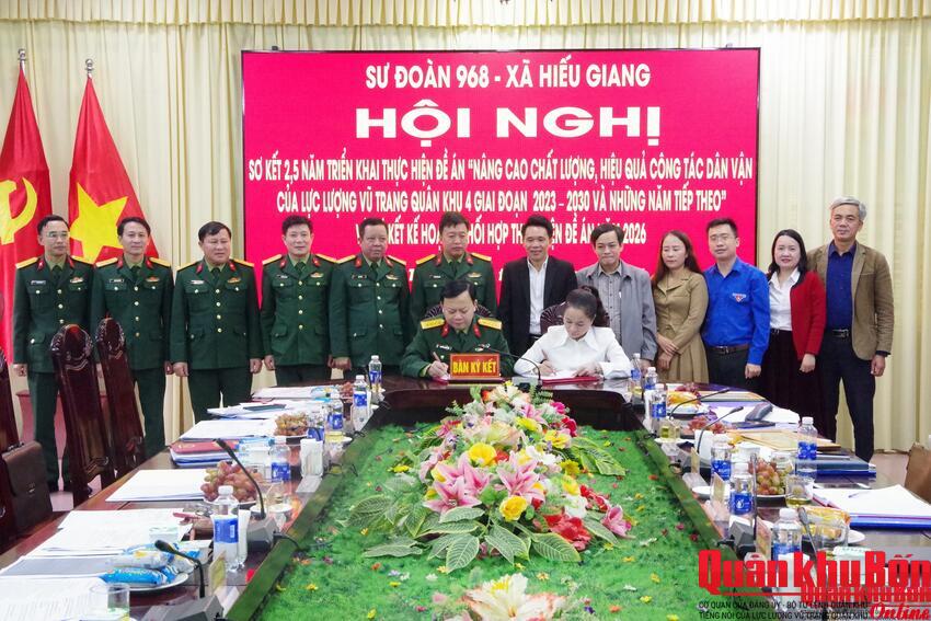 Sư đoàn 968 (Quân khu 4): Hội nghị sơ kết 2,5 năm triển khai thực hiện Đề án 2036