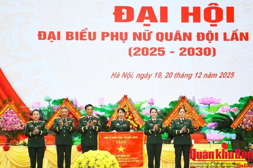 Đại hội đại biểu Phụ nữ Quân đội lần thứ VIII thành công: Xây dựng người Phụ nữ Quân đội phát triển toàn diện, bản lĩnh, trí tuệ, nhân ái