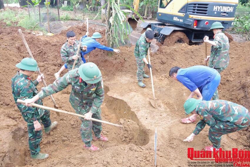Sư đoàn 968 (Quân khu 4) tìm kiếm, quy tập 4 hài cốt liệt sĩ tại Quảng Trị