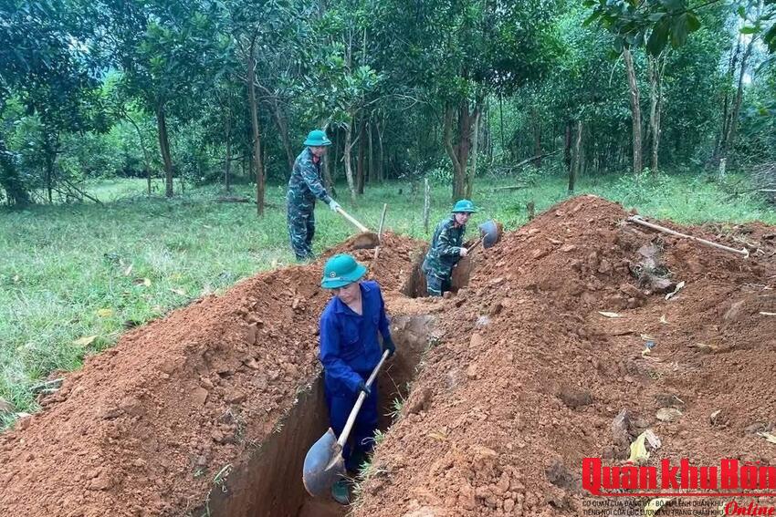 Đội quy tập hài cốt liệt sĩ Đoàn Kinh tế - Quốc phòng 337 quy tập 02 hài cốt liệt sĩ