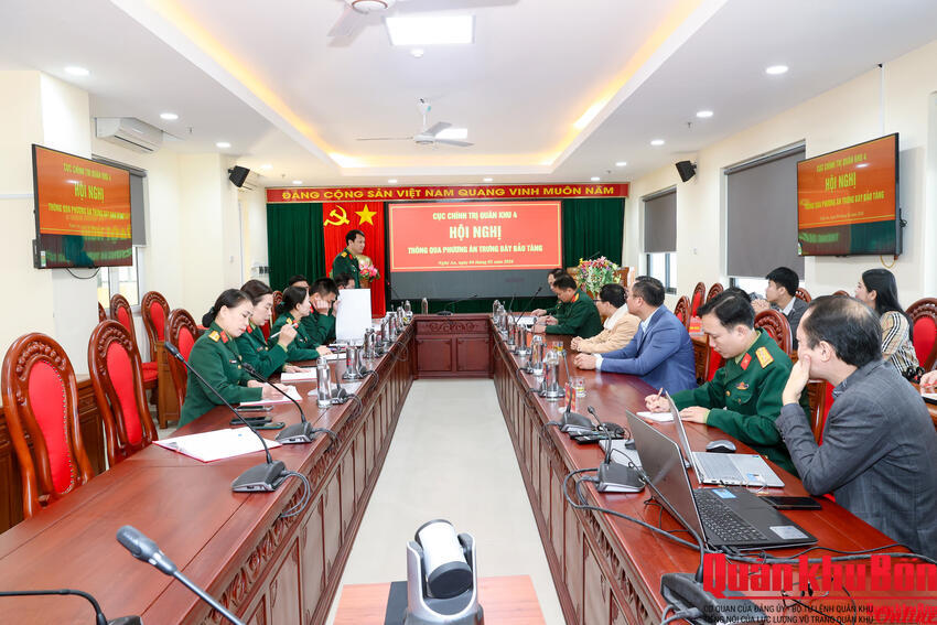 Cục Chính trị Quân khu 4 thông qua phương án trưng bày Bảo tàng Quân khu