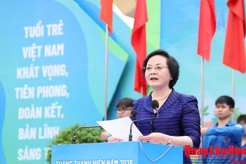 Khởi động Tháng Thanh niên 2026: Ra quân với khí thế mới, tạo giá trị thật