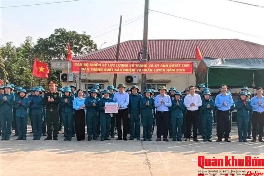 Xã Kỳ Anh (Hà Tĩnh): “Tiếp lửa” huấn luyện giỏi