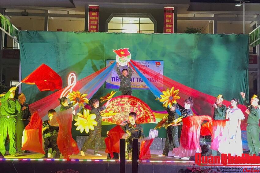 Đoàn cơ sở Trung đoàn 3, Sư đoàn 324 Hội thi “Tiếng hát tân binh”