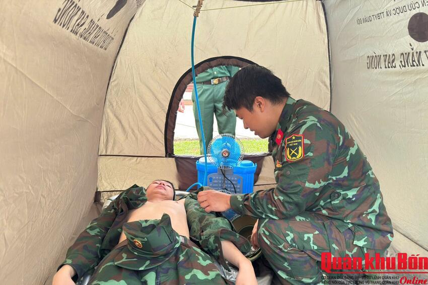 Trung đoàn 3, Sư đoàn 324 (Quân khu 4) tập huấn phòng, chống say nắng, say nóng