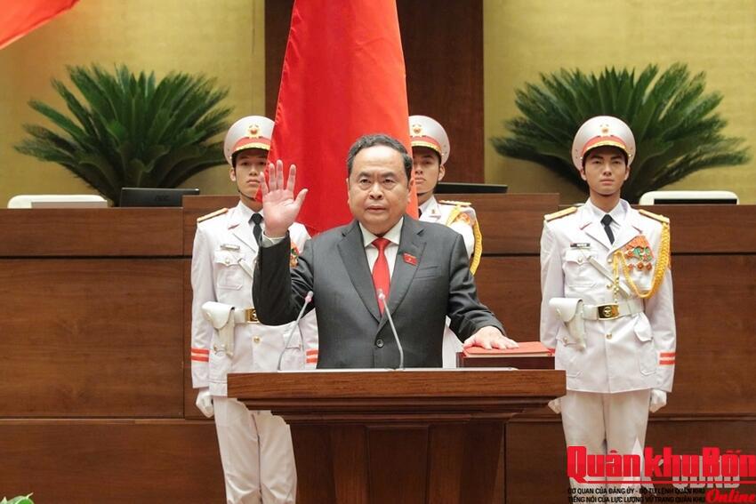 Đồng chí Trần Thanh Mẫn được bầu giữ chức Chủ tịch Quốc hội khóa XVI